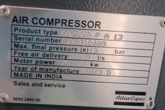 Atlas-Copco-Model-GA-75-VSD-nameplate