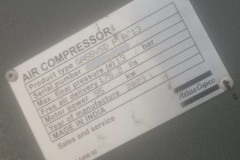 Name-Plate-of-the-Compressor