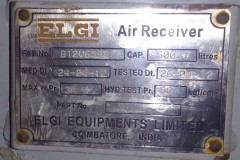 ELGI-VErtical-Air-Receiver-Name-Plate
