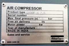 GA-90-Air-Compressor-Name-Plate
