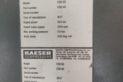 Kaeser-Compressor-CSD-85-Name-Plate