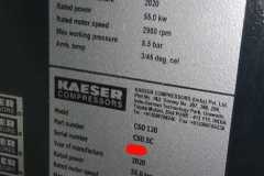 Kaeser-Screw-Air-Compressor-Name-Plate