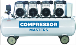 GA1500-4-180L 8HP Oil Free Air Compressor