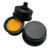 silencer filter one fourth inch. 1/4" Thread Silencer Filter (0.25 inch) (air suction filter for 550W and 750W Air Compressor)