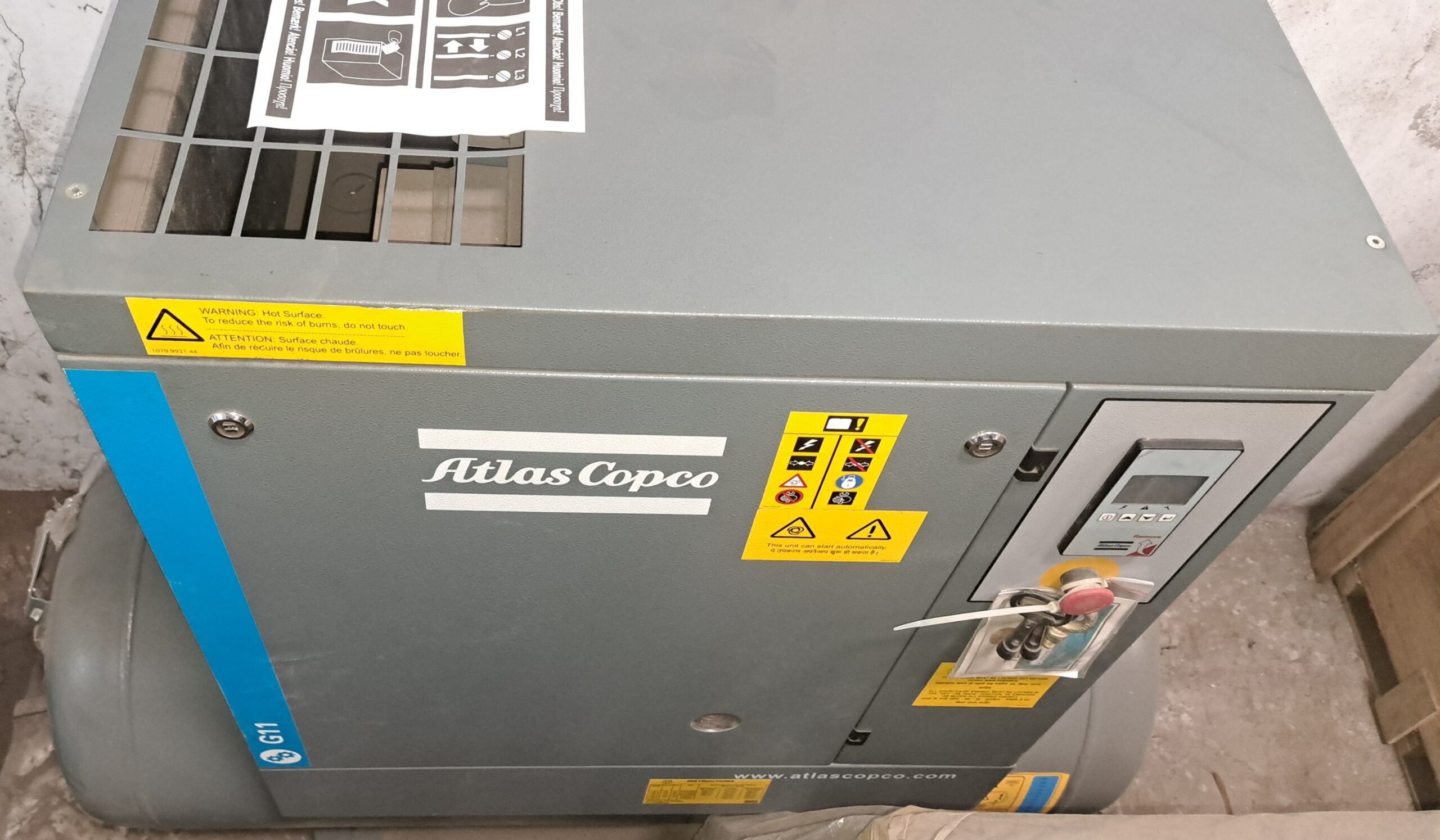 Atlas Copco 15 HP Compressor