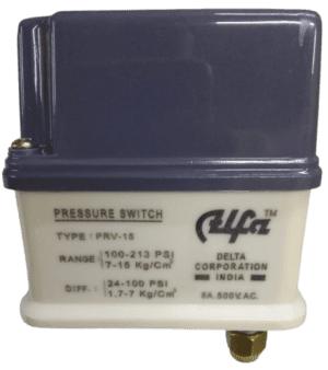 Alfa Pressure Switch for Air Compressor Model PRV 15