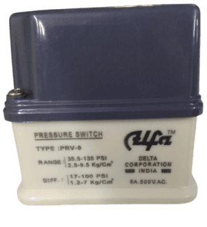 Alfa_Pressure_Switch_PRV_9 Alfa Pressure Switch for Air Compressor Model PRV-9