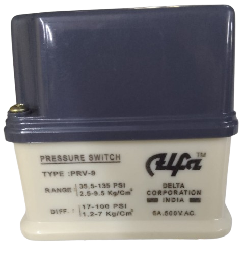 Alfa_Pressure_Switch_PRV_9 Alfa Pressure Switch for Air Compressor Model PRV-9