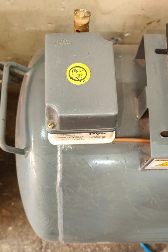 Alfa Pressure Switch for Air Compressor Model PRV 15