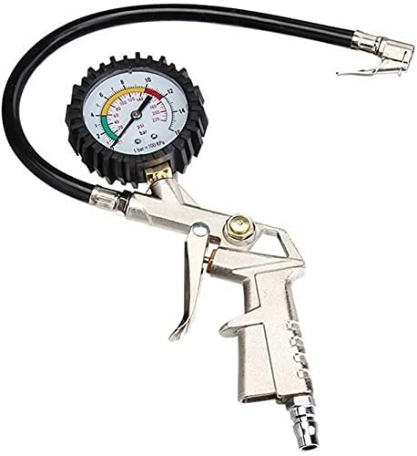 Version 1.0.0 Tyre Inflating Gun with Pressure Gauge